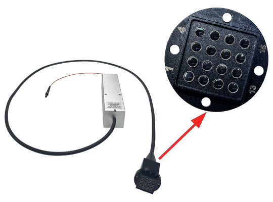 1&times;16 多模光開關（可見光波段，陣列輸出） - 廣西科毅光通信
