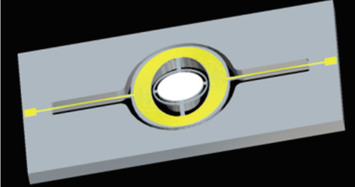 MEMS光開關(guān)扭臂梁結(jié)構(gòu)在1000G沖擊下的應(yīng)力分布仿真模型