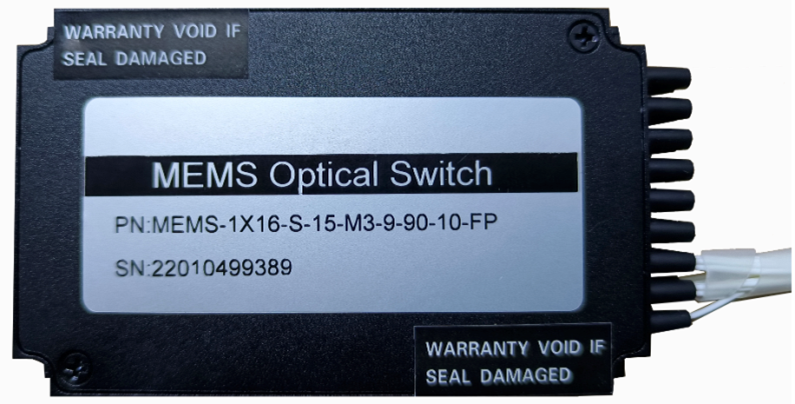 MEMS1×16單模光開關(guān)標(biāo)準(zhǔn)化模塊實(shí)物圖 MEMS1×16單模光開關(guān)標(biāo)準(zhǔn)化模塊實(shí)物圖