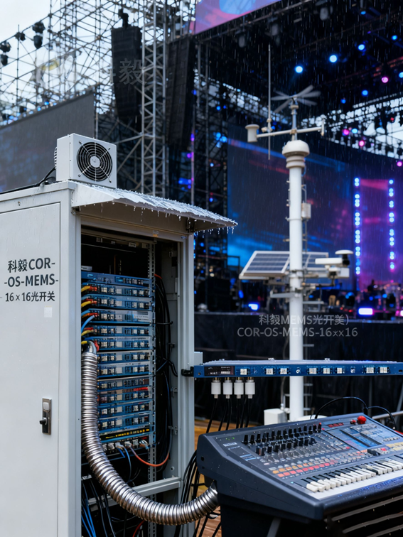 科毅光開(kāi)關(guān)在戶外音樂(lè)節(jié)的防護(hù)部署實(shí)例 科毅光開(kāi)關(guān)在戶外音樂(lè)節(jié)的防護(hù)部署實(shí)例