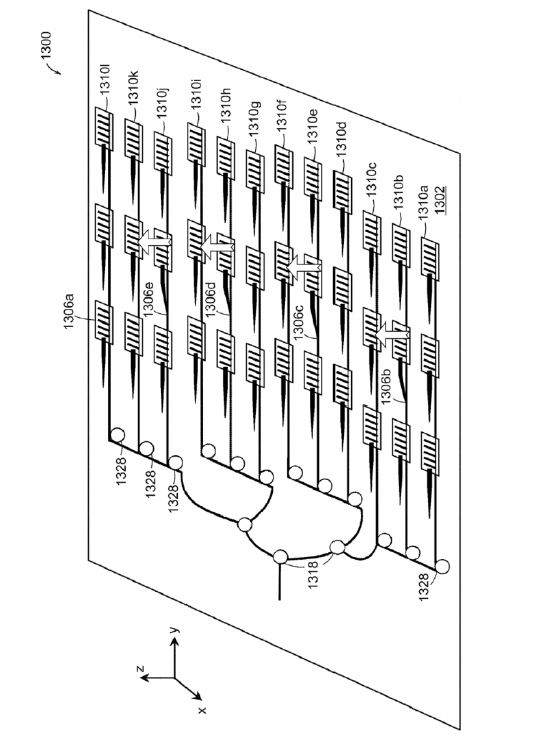 包括分路樹(shù)和至少兩種類(lèi)型的光開(kāi)關(guān)的光開(kāi)關(guān)陣列系統(tǒng)的透視圖 - 廣西科毅光開(kāi)關(guān)