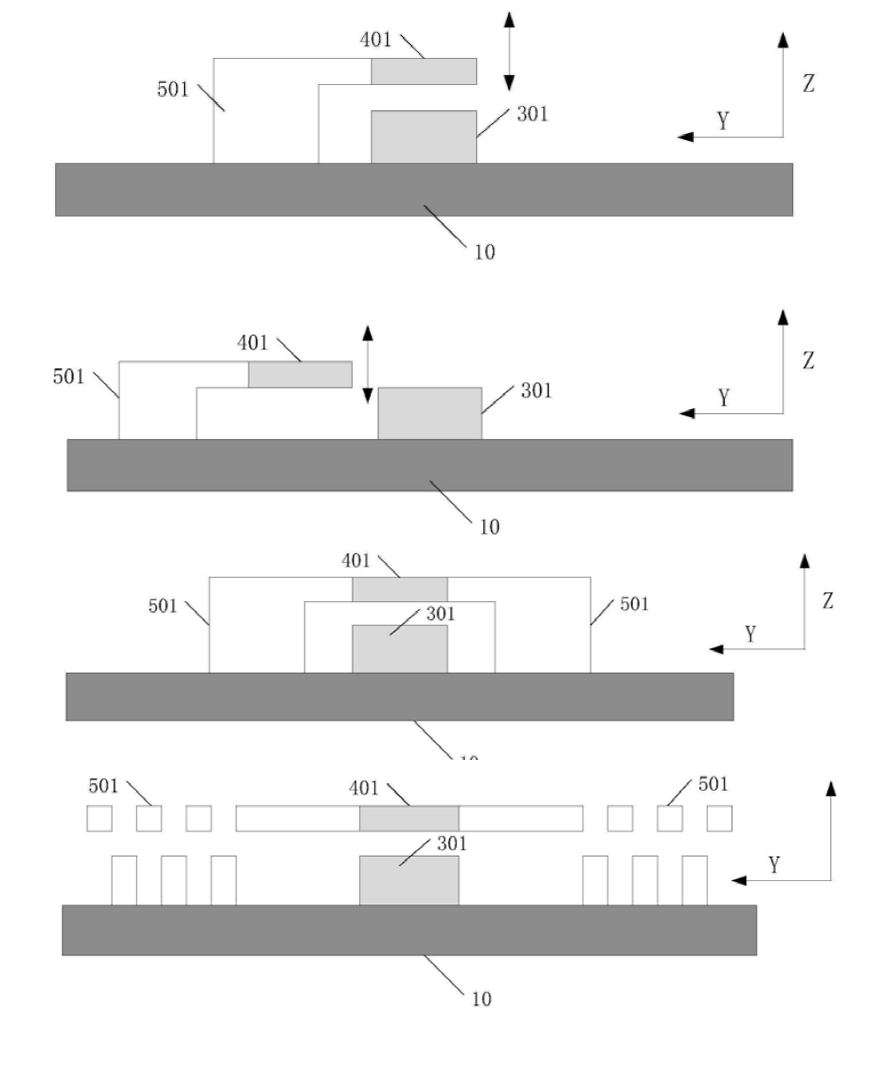 多種相位調(diào)節(jié)驅(qū)動(dòng)結(jié)構(gòu)示意圖，包括懸臂梁、彈簧與梳齒驅(qū)動(dòng)器 - 廣西科毅光通信科技有限公司