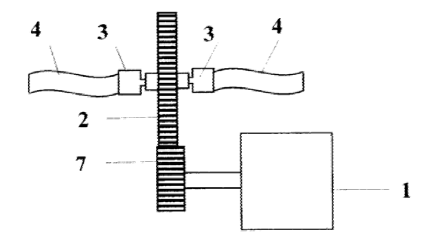 實(shí)施例四齒輪傳動(dòng)結(jié)構(gòu)  - 廣西科毅光通信科技有限公司