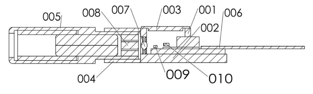 小體積光發(fā)射組件的截面圖 - 科毅光通信 小體積光發(fā)射組件的截面圖 - 科毅光通信
