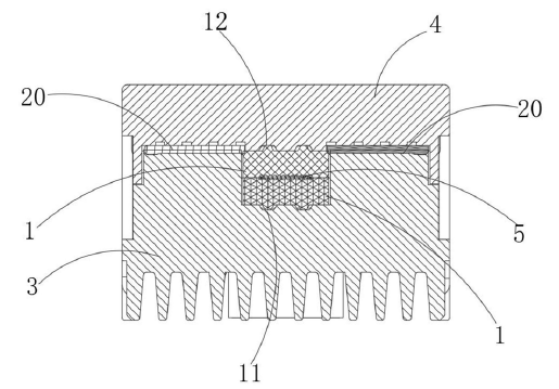 MPO光模塊橫截面示意圖-廣西科毅光通信 MPO光模塊橫截面示意圖-廣西科毅光通信